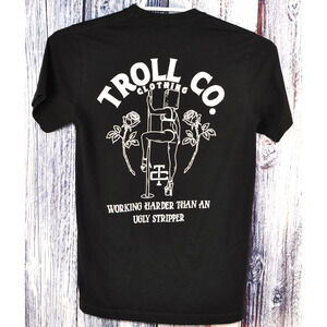 Troll Co Clothing Dirty Hands Clean Money Long Sleeve T Shirt Black Small